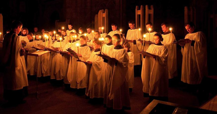 Advent Carol service at Durham Cathedral